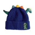 thumbnail image 3 of WOYY Baby Winter Hat Soft Warm Knitted Cute Dinosaurs Beanie for Kids Boys Girls, 3 of 4