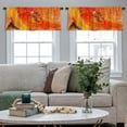 thumbnail image 5 of LALILO Kitchen Curtain Valance With Arrow Tribal And Ethnic Rod Pocket Window Curtain 52"x 18" Set of 2, 5 of 7