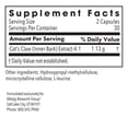 thumbnail image 2 of ARG Cat's Claw - 1.13 g Inner Bark Extract - Supports Immune and Joint Health - Vegetarian Capsules - Hypoallergenic Formula - 30 Servings - 60 Capsules, 2 of 5