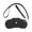 Black, variant on Leodye 1PCS Hard Shell Eyeglasses Case, Portable Clip-on Protective Pouch, Glasses Storage Holder for Men Women Travel Car Use -7.5x3.4x1.6in