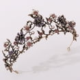 thumbnail image 5 of Tiara de princesa para mujer, corona de cristal, diadema con diamantes de imitación, accesorios para el cabello para adultos, regalo vintage para fiestas de desfiles, festivales, fiestas, co, 5 of 5