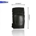 thumbnail image 7 of Odoland 6 Pieces Kids Skating Knee Elbow Waist Protective Gear Pads Set Support Brace Guards for Children, 7 of 7