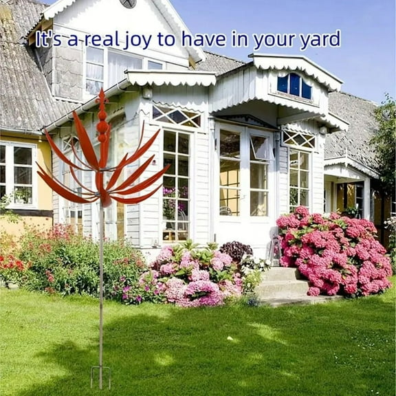 Wind Spinner Rotator, Wind Rotating Windmill Reflective with Ground Plug Art Crafts, for Garden Outdoor