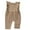 Khaki, variant on LIUJUNSHOP Baby Boys Girls Cotton Linen Romper Summer Jumpsuit Sleeveless Overalls Army Green 12-18 Months