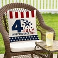 thumbnail image 4 of Funda de almohada decorativa con temática del Día de la Independencia, funda de cojín conmemorativa para sofá, silla o tumbona – Funda de almohada de poliéster estampada por una sola cara, 4 of 6