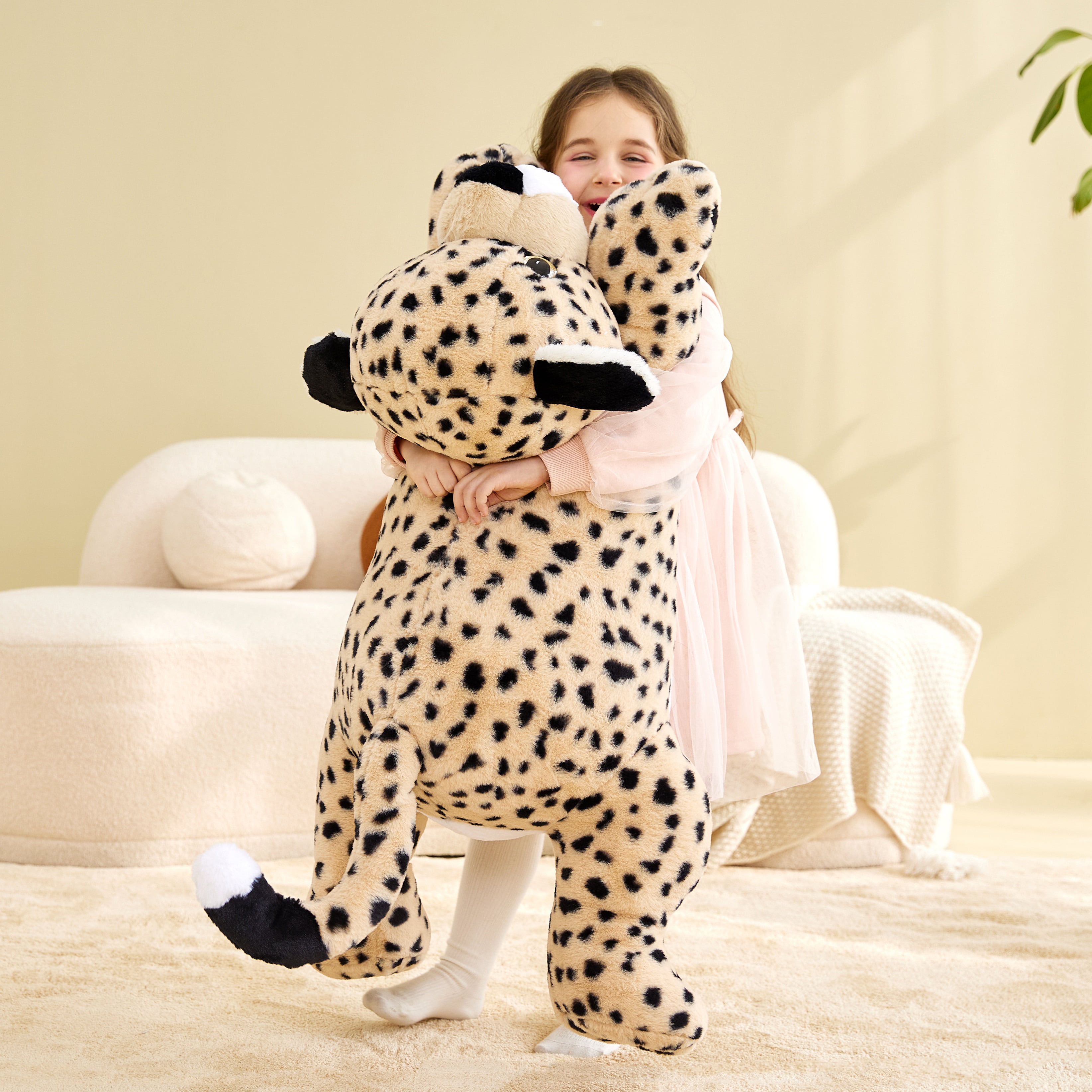 Fluffy Cheetah Bag! <3 large size!