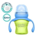 thumbnail image 3 of Evenflo Feeding 5 oz Balance Cups, 2-Pack, Blue & Green, Baby Sippy Cups 6 Months+, 3 of 6