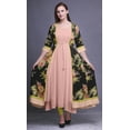 thumbnail image 2 of Bimba Kurti Indien pour Femmes, Kurta Anarkali Imprimée Évasée Ethnique, 2 of 6