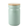 thumbnail image 1 of Siruishop Coffee Canister Porcelain Kitchen Canister Tea Storage Food Storage Container green 1100ml, 1 of 8