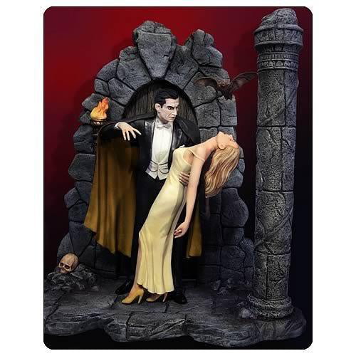 Bela Lugosi as Dracula Deluxe Model Kit with Woman 1/8 Moebius Models ...