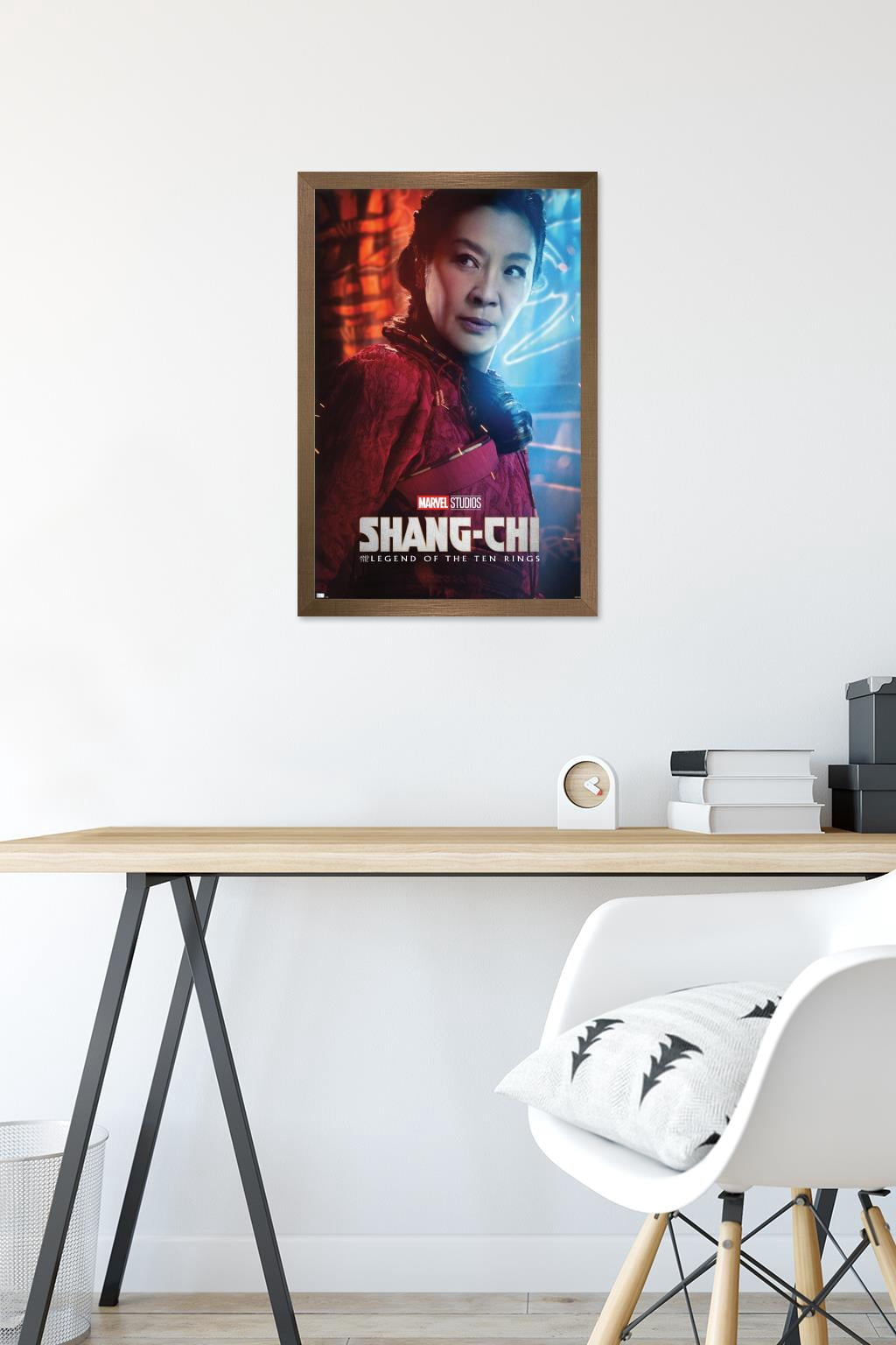 Marvel Shang-Chi and the Legend of the Ten Rings - Ying Nan One Sheet Wall Poster, 14.725" x 22.375", Framed