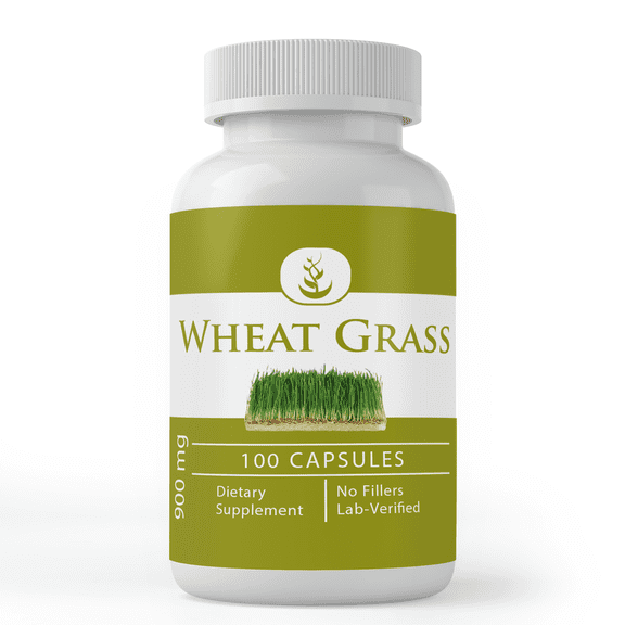 Pure Original Ingredients Wheat Grass, 100 Capsules Always Pure, No Additives Or Fillers, Lab Verified