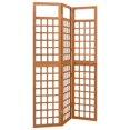 thumbnail image 2 of vidaXL 3-Panel Room Divider/Trellis Solid Fir Wood 121x180.5 cm, 2 of 5