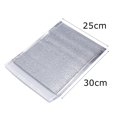 thumbnail image 4 of 10pcs Disposable Aluminum Foil Insulated Food Storage Bag Thermal Cooler Silver (25 * 30cm), 4 of 6