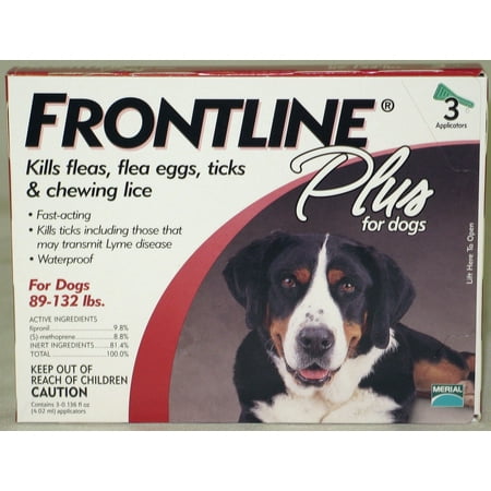 F.c.e. Inc D-Frontline Plus Dog 88-132 Lb/3 Pk