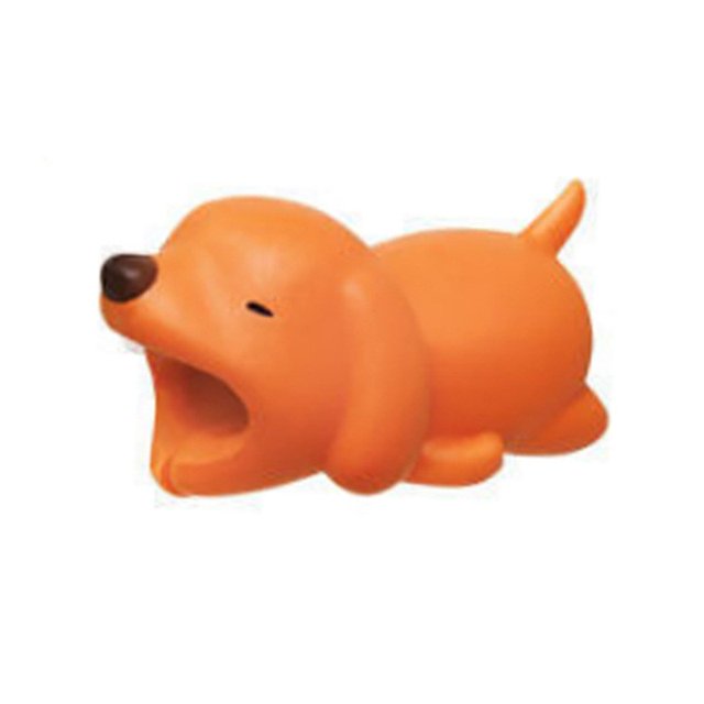 Cubierta De Protección Del Cargador USB De Mordedura De Animales De Dibujos Animados Funda De Datos Iphone Accesorios Para Teléfono