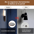 thumbnail image 2 of 2pcs Aplique Lampara Led Recargable Con Sensor De Movimiento Lab.G, Café Blanco, 2 of 5