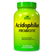 Acidophilus Probiotics by Alfa Vitamins  - Lactose Intolerance - Digestive Balance - 60 Capsules