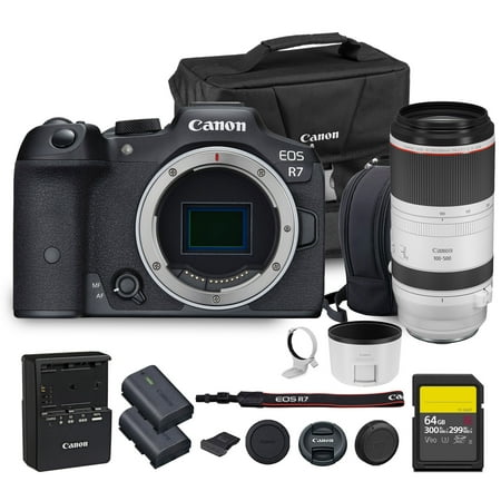 Canon EOS R7 Mirrorless Camera – 32.5MP APS-C Sensor, 4K60p Video