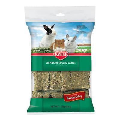 2PK Kaytee Natural Timothy Hay Cube Rabbit Feed (Best Food To Feed Guinea Pigs)