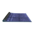 thumbnail image 2 of Ahgly Company Indoor Rectangle Solid Blue Modern Area Rugs, 4' x 6', 2 of 4