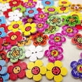thumbnail image 3 of 200Pcs Gato Flor Botón De Scrapbook Craft DIY, 3 of 6