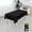 Black, variant on Tablecloth Rectangle Table Cover Waterproof Stain Resistant Easy Clean Wrinkle Free Durable Design Decorative Dining Table Protector, for Home Kitchen Dining Room Party Restaurant Use