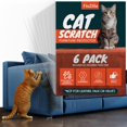 thumbnail image 1 of Protector de muebles para gatos FixZilla, antiarañazos, paquete de 6, 1 of 6
