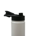 thumbnail image 4 of 24 oz Stainless Steel Bottle with Screw Cap Lid, Gray Ombre, by Athletic Works, 4 of 5