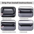 thumbnail image 6 of Grease Catcher with 10 Pack Aluminum Grease Cup Liners for Weber Spirit/Spirit II 200/300 Genesis and Genesis II LX200/300 Series Grill, Replacement Part Drip Pan for Weber Traveler 67047 83156 6415, 6 of 13