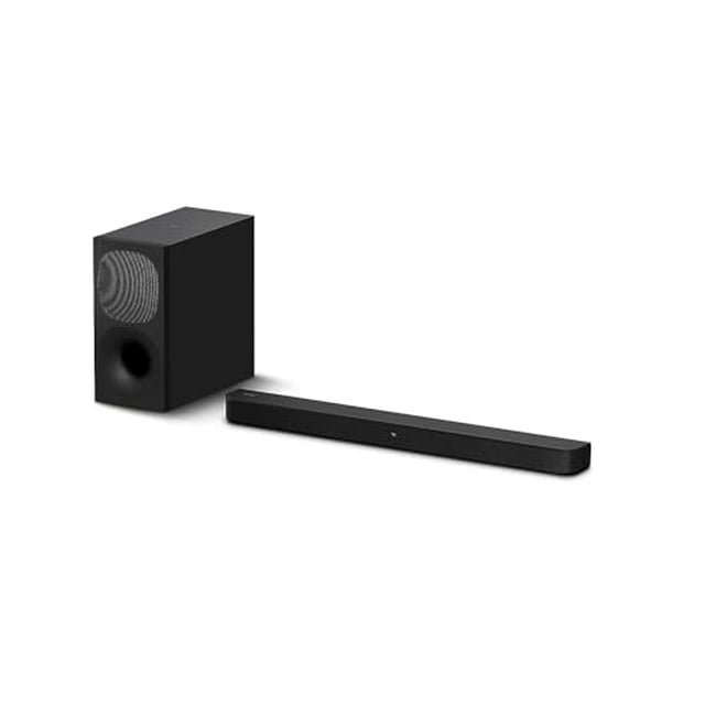 Sony HT-S400 2.1ch Soundbar with Powerful Wireless subwoofer, S-Force PRO Front Surround Sound, and Dolby Digital, Black Sony S400