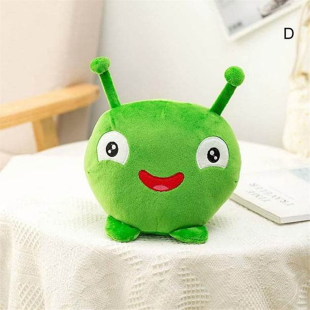 Peluche de pastel de luna espacial, muñeco de peluche suave, decoración de cojín, regalo de cumpleaños infantil (D)