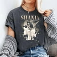 thumbnail image 3 of Unisex Shania Twain Tour 90s Graphic T-Shirt, Sizes S-5XL, Tbun, 3 of 5