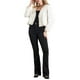 thumbnail image 2 of BLAZER DE TWEED PARA MUJER INSPIRADOR CHIC DE MANGA LARGA CHAQUETA CORTA DE OFICINA 2XL BLANCA, 2 of 5