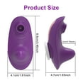 thumbnail image 4 of XBONP Wearable Panty Vibrator, Remote Control Clitoral Sucking Vibrator with Magnetic Clip, 10 Vibration and 4 Sucking Vibrating Modes Adult Sex Toys for Women, Purple, 4 of 5