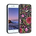 thumbnail image 1 of Pretty-floral-purple-3 Phone Case, Degined for iPhone 7 Case Men Women, Flexible Silicone Shockproof Case for iPhone 7, 1 of 1