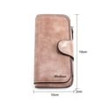 thumbnail image 3 of Retro Style Women Lady Leather Wallet Phone Bag Clutch Card Holder Purse Handbag, 3 of 13