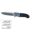 thumbnail image 6 of CRKT Ignitor Everyday Carry Assisted Folding Knife with Liner Lock: Stainless Steel Plain Edge Blade, G10 Handle, Pocket Clip, 6880, 6 of 6
