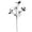 Black-3, variant on Deeceymbur Halloween Plastic Floral Picks Spooky Artificial Twig Branches Vase Filler Indoor Outdoor Yard Decor