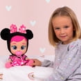 thumbnail image 6 of Cry Babies Disney Nurturing Baby Doll Inspired by Minnie Mouse, Dressed Up in The Iconic Pink Dress and Cries Real Tears with Pink Hair, 6 of 8