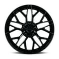 thumbnail image 2 of KATANA RACING KR01 18X8 5X100 +40mm Glossy Black Alloy Wheel Rim 18" Inch, 2 of 3