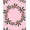 Pink, variant on ODIKA 4' x 6' Machine Washable Non-Slip Area Rug, Christmas Snowflake High Traffic Rug, Red, 509343