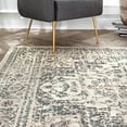 thumbnail image 7 of nuLOOM Tanith Vintage Medallion Cream 10' x 14' Transitional Area Rug, 7 of 7