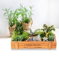thumbnail image 2 of Maceta, jardinera de madera Caja Material de madera Plantas poco profundas Hotel Hogar para balcón Jardín Oficina LYUMO Flores, 2 of 6