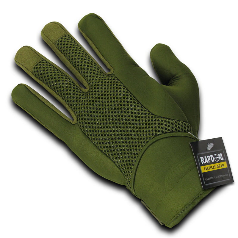 Olive Drab Medium RAPDOM Tactical Neoprene with Cuff Gloves 
