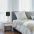 thumbnail image 2 of Lampe de table conique Simple Designs avec abat-jour en tissu, 2 of 9
