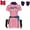 Pink, variant on Bulma Pink Dress Outfit Full Suit with Accessories for Women Adult