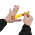 thumbnail image 4 of Unique Bargains 1 Pc Portable Roller Finger Massager Clear Orange, 4 of 6