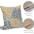 thumbnail image 4 of Blue Yellow Pillow Covers 20x20 Set of 2 Boho Design Gray Polka Dot Throw Pillows Modern Art Trendy Print Decorative Outdoor Pillowcase Square Cushion Cover Linen Pillow Case for Home Sofa Couch Bed, 4 of 6