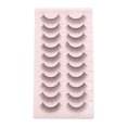 thumbnail image 1 of Unique Bargains 10 Pair False Eyelashes for Makeup Black B-6, 1 of 5